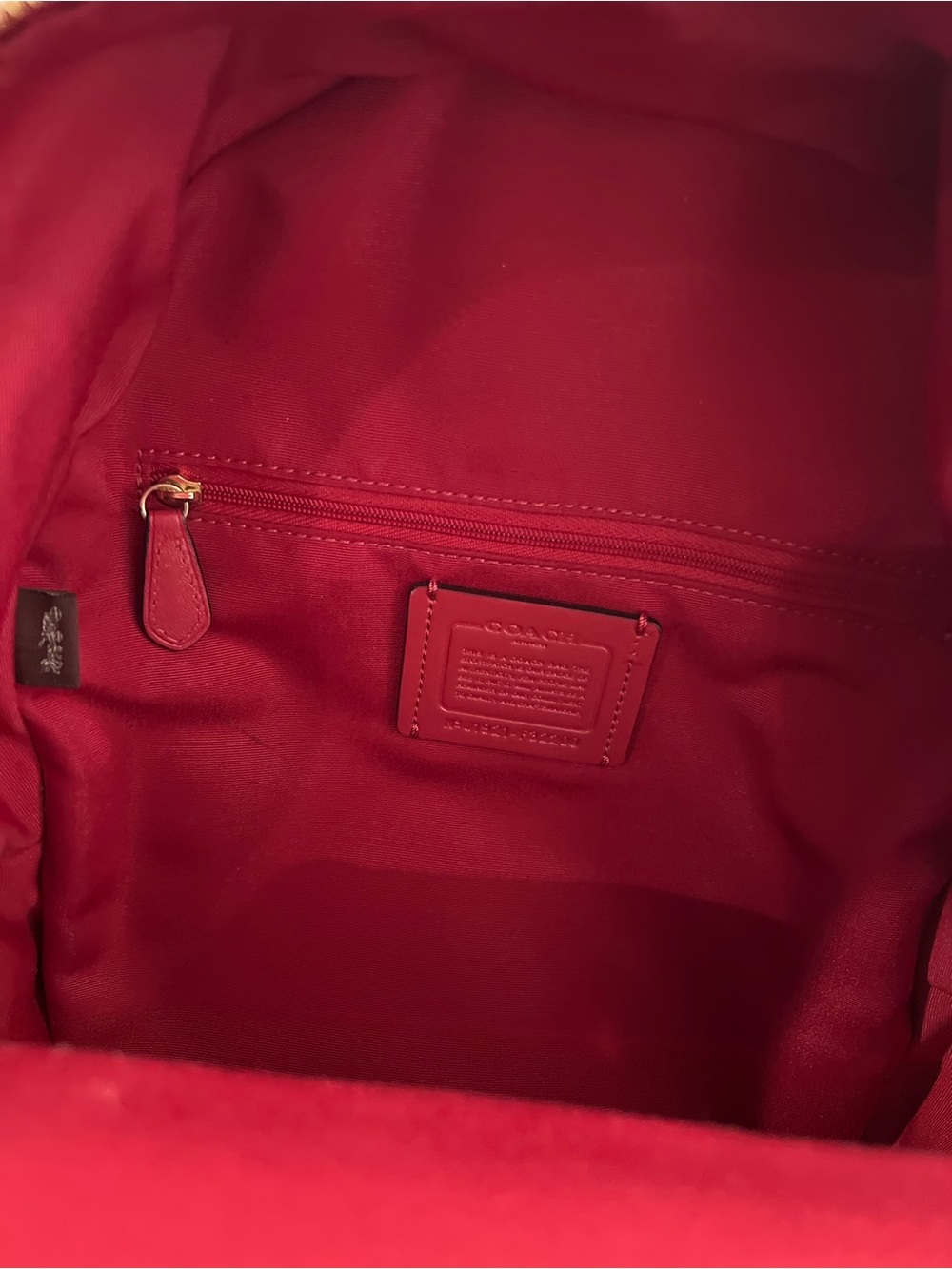 Authentic Coach Signature Medium Charlie Backpack - Picture 7 of 15